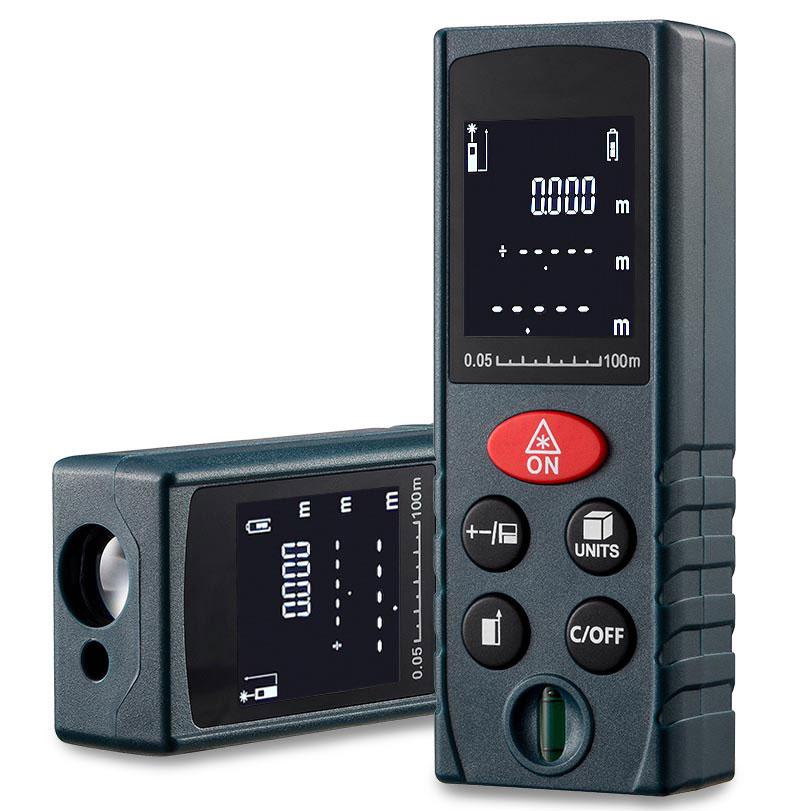 Pengukur Jarak Laser Portable Distance Meter 620-690nm - D201