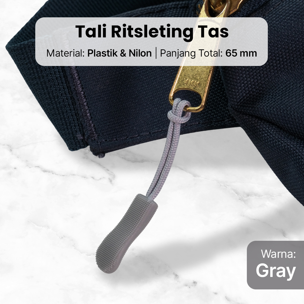 Tali Ritsleting Tas Gantungan Plastik Nilon - RV98