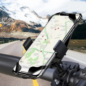 TaffSPORT Bike Smartphone Holder Sepeda Universal Rack Bicycle - BM03