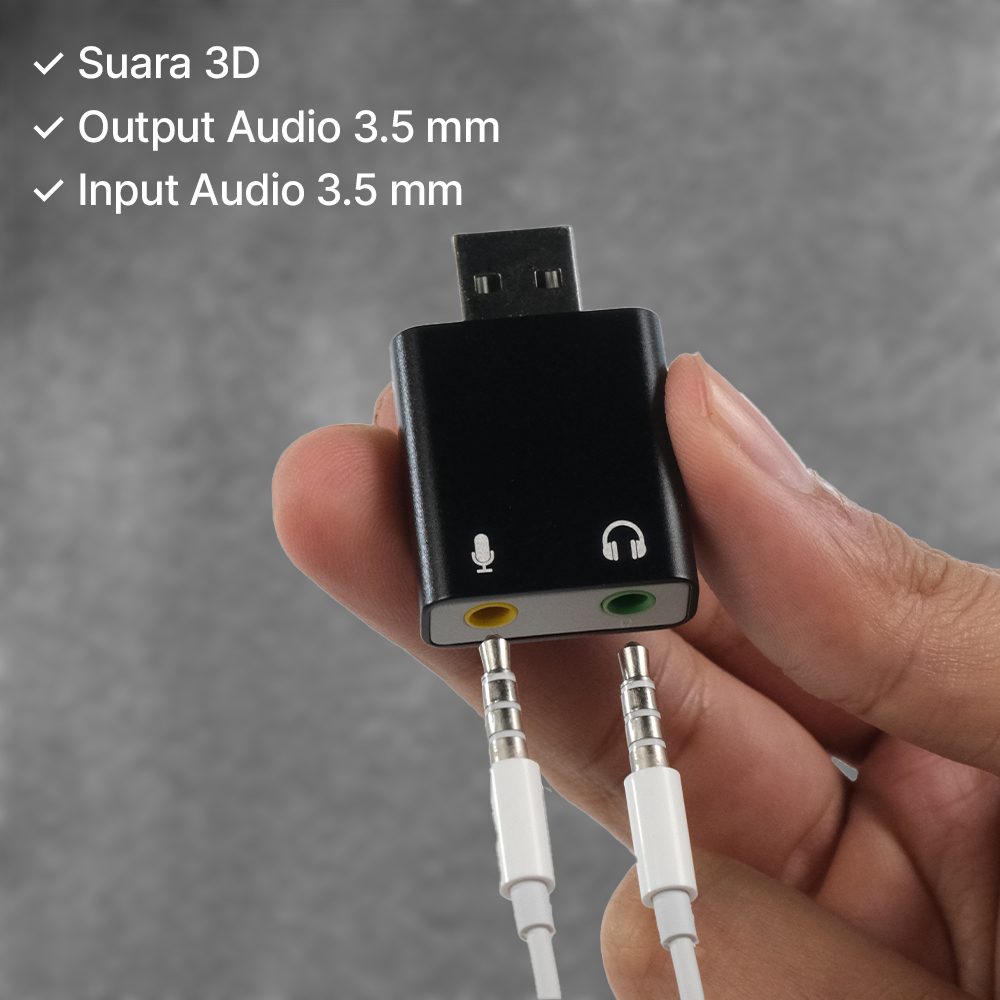 External USB Sound Card HiFi Magic Voice 3D Audio 7.1