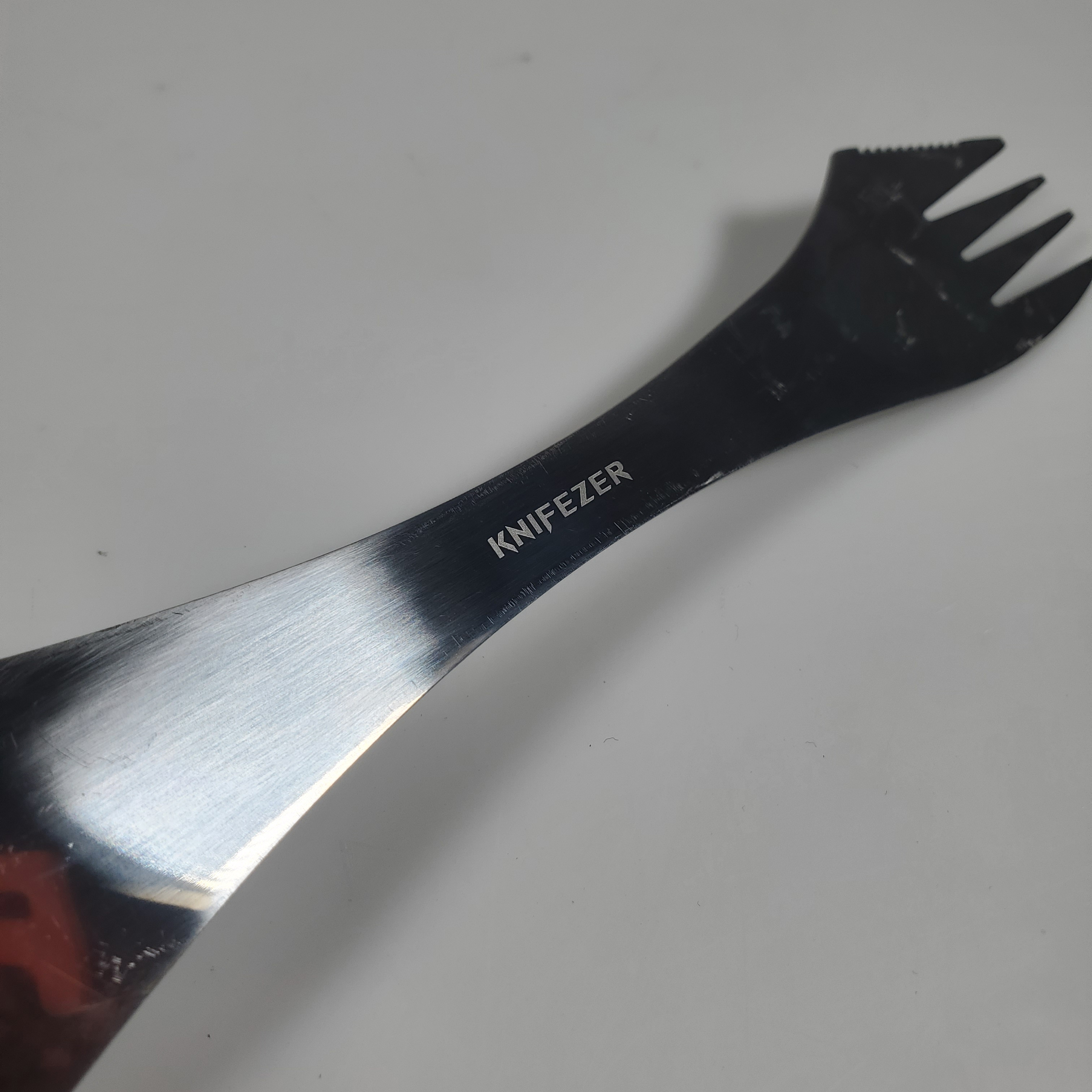 KNIFEZER 3 in 1 Sendok Garpu Pisau Stainless Steel - HG1514