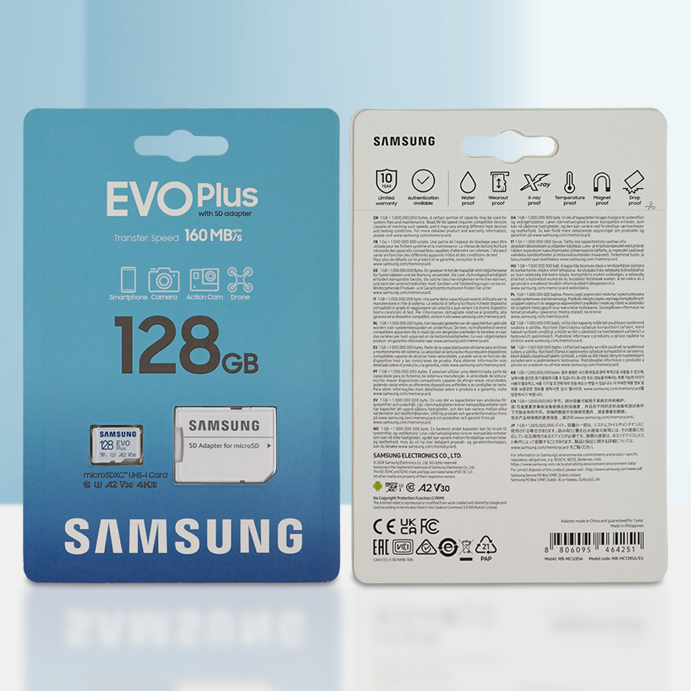 Kartu Memori CCTV MP3 Penyimpanan EVO Plus MicroSD U3 V30 A2 160MB/s with Adapter