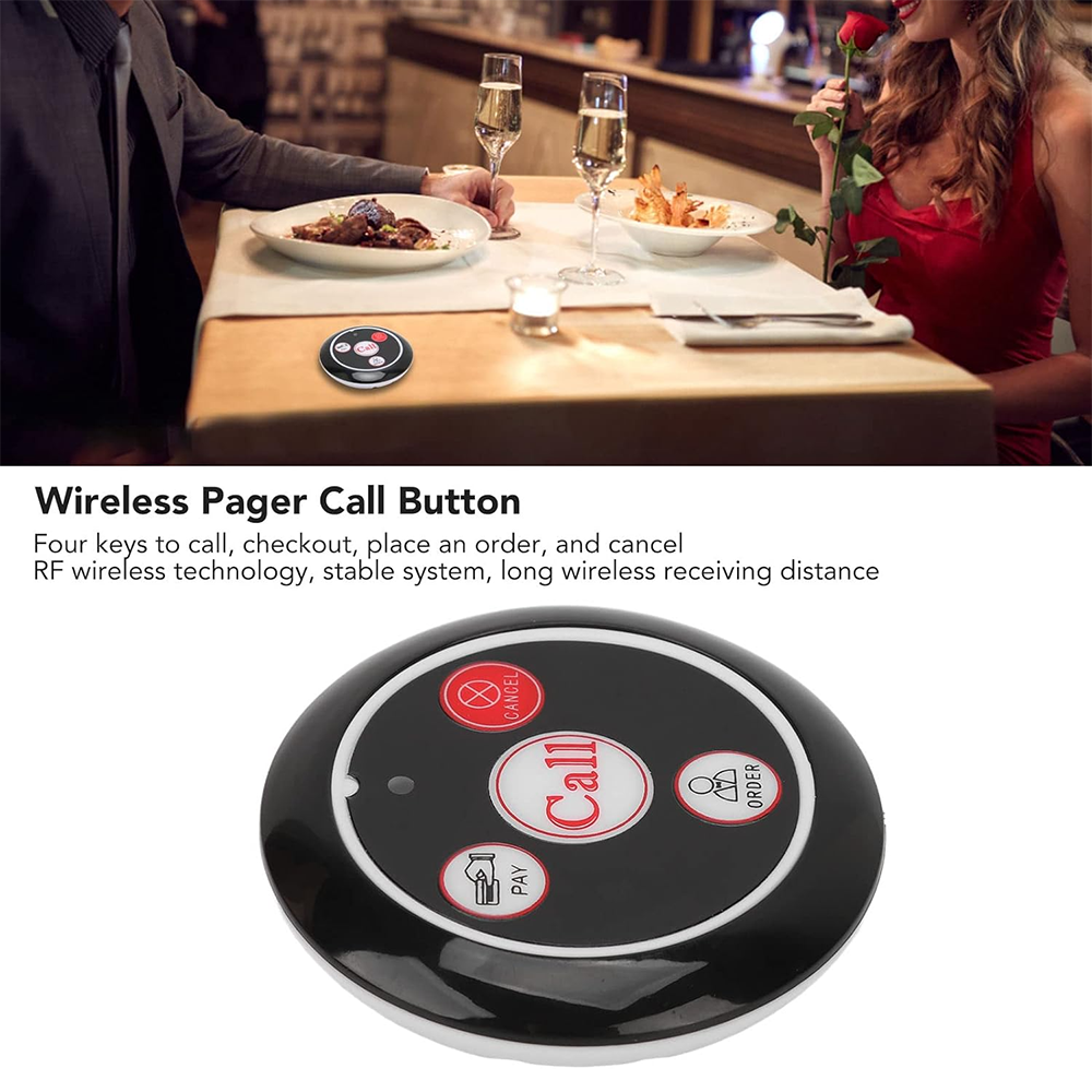 LISM Waiter Calling System Transmitter Bel Panggil Pelayan 1 PCS - SU-C04