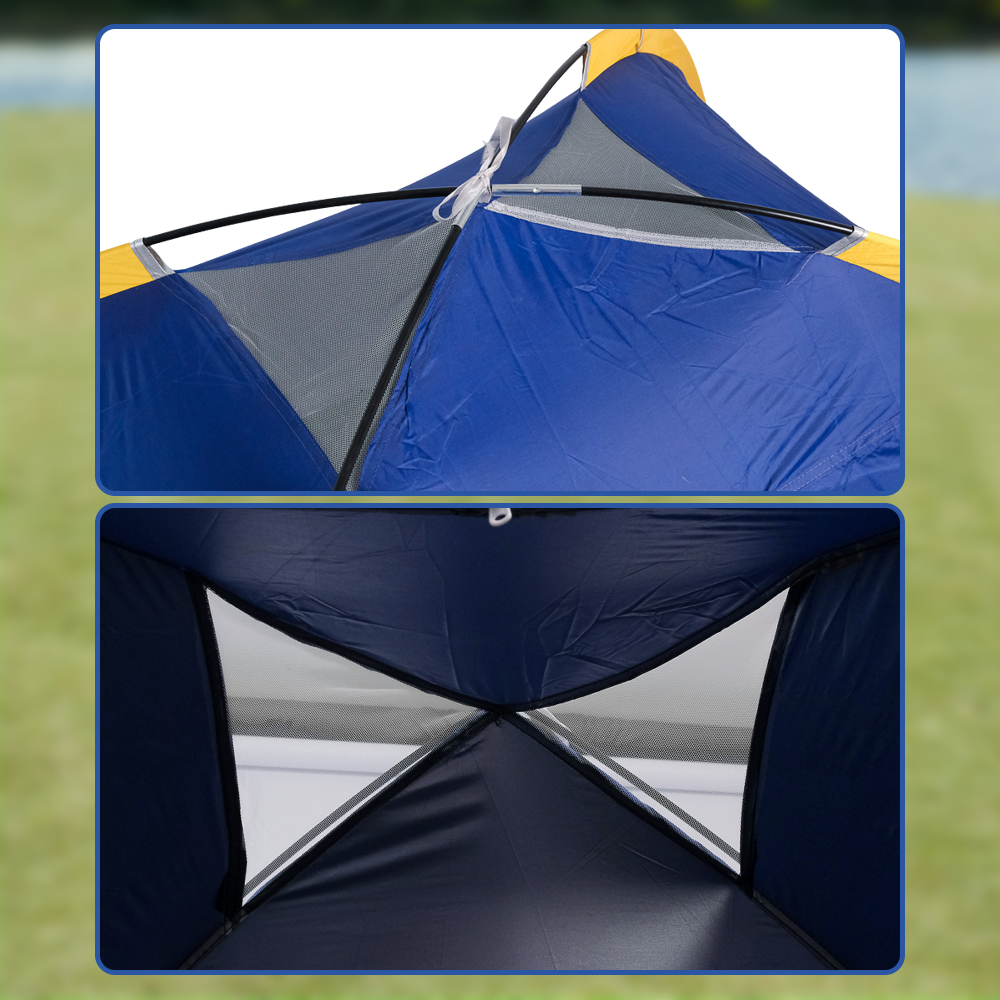 Door Camping Tent Tenda Camping Piknik Single Layer 2 Orang - ZP327