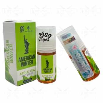 American Winter Tea 30ml - Salt Nic Liquid by JVP Hero57