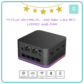Jual T9 PLUS Ultra-Mini PC - Intel Alder Lake N100 - LPDDR5 16GB