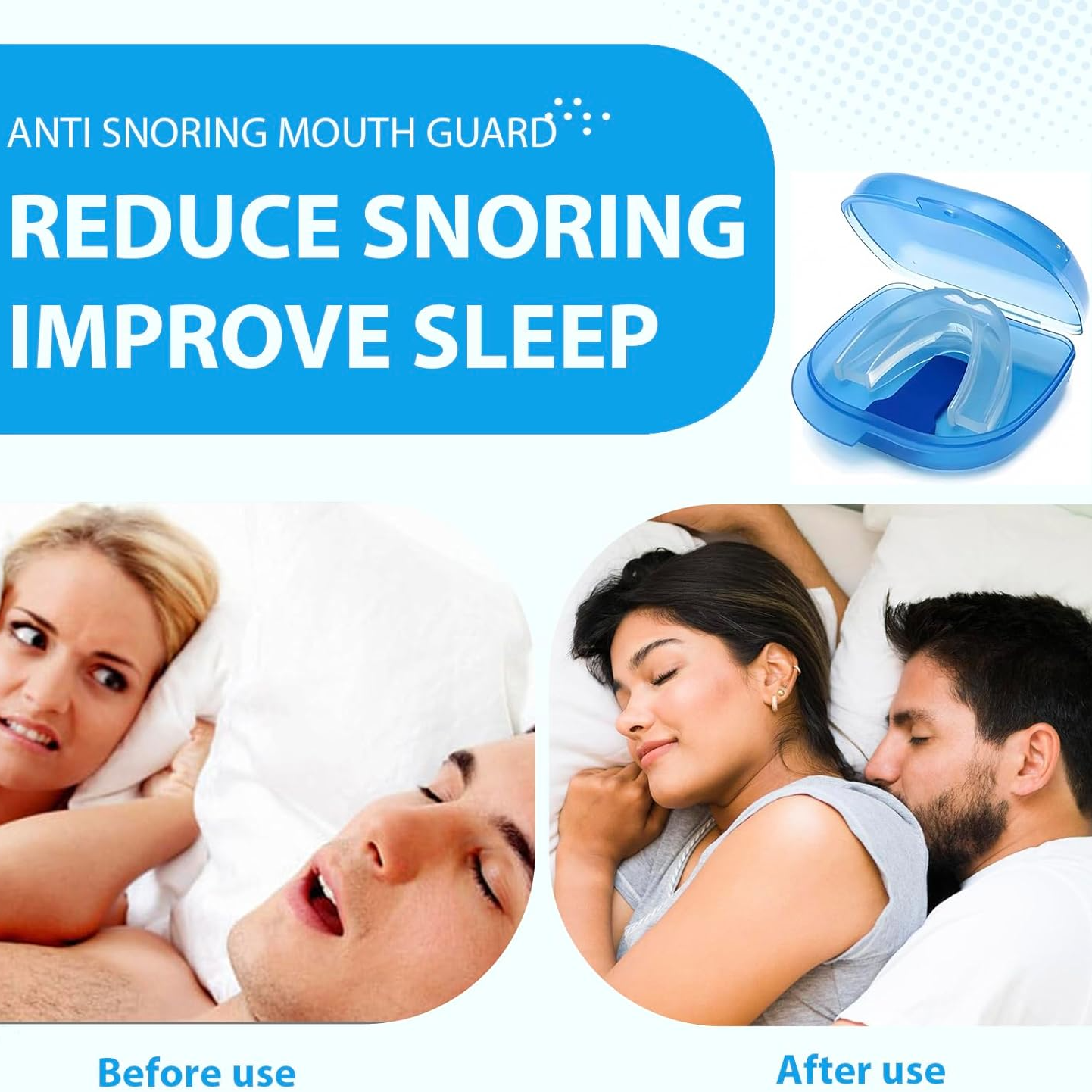 InniFun Alat Bantu Stop Ngorok Snoring Solution Mouthpiece - BC003