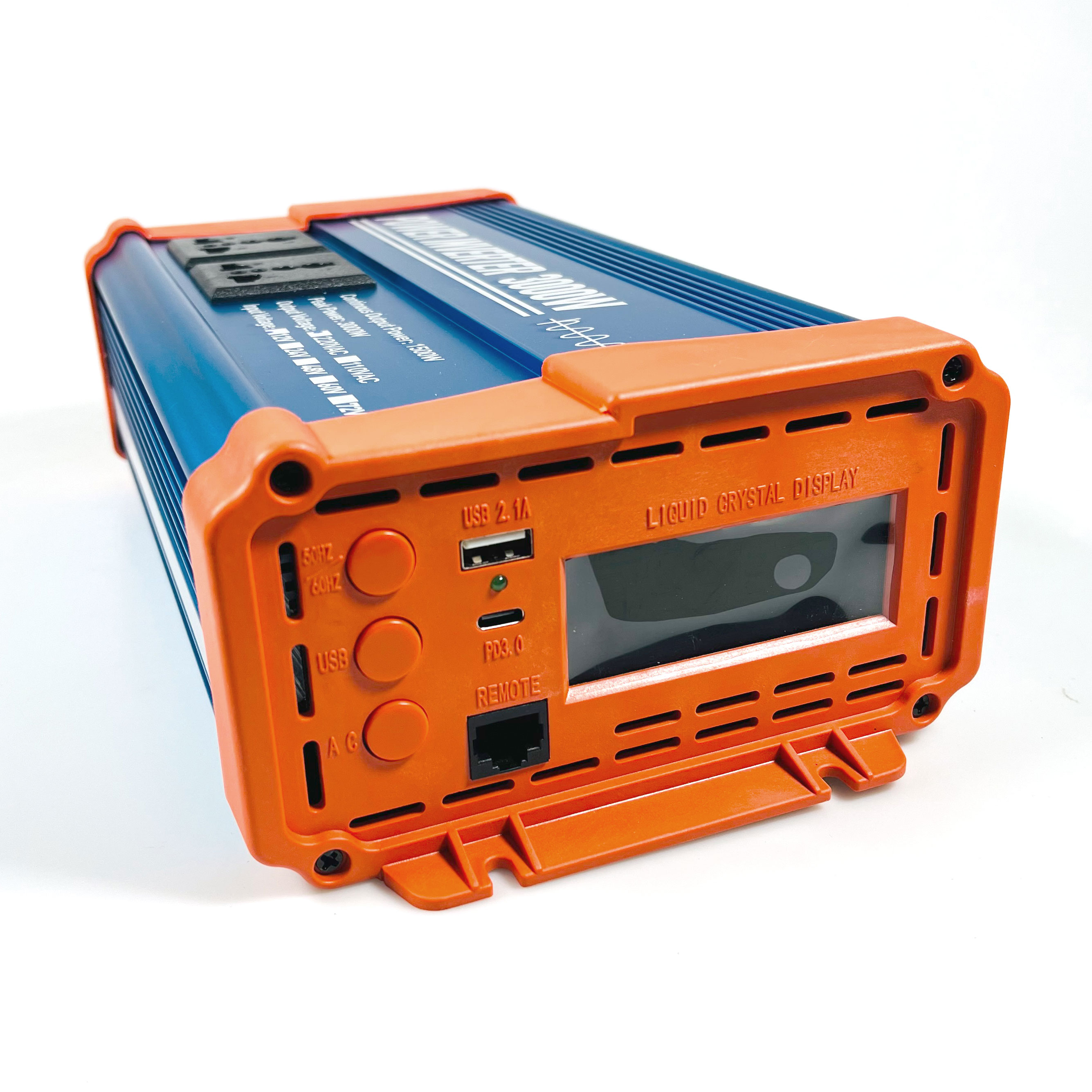 VOKTTA Power Inverter Mobil Pure Sine Wave DC 12V to AC 220V 3000W - VK15