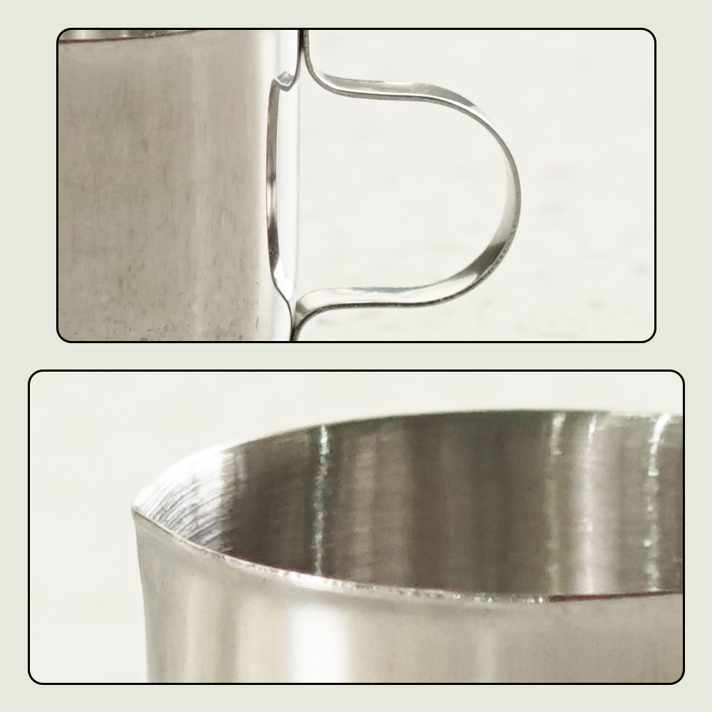 DROHOEY Gelas Milk Jug Kopi Espresso Latte Art Stainless Steel - S06HG