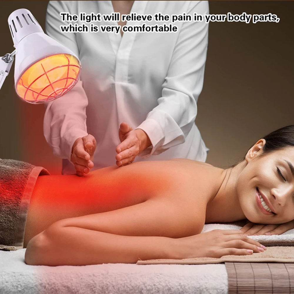 Mooralisoil Lampu Terapi Infrared Physiotherapy Healthcare Lamp 150W - MS597