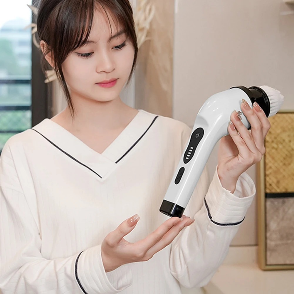 BALASHOV Sikat Pembersih Elektrik 6in1 Spin Scrubber Cordless - JY-6010