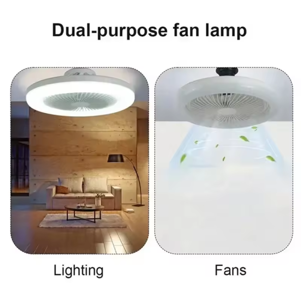 JOYINLED Kipas Angin Gantung Lampu LED 3in1 Color with Remote Control - JY217