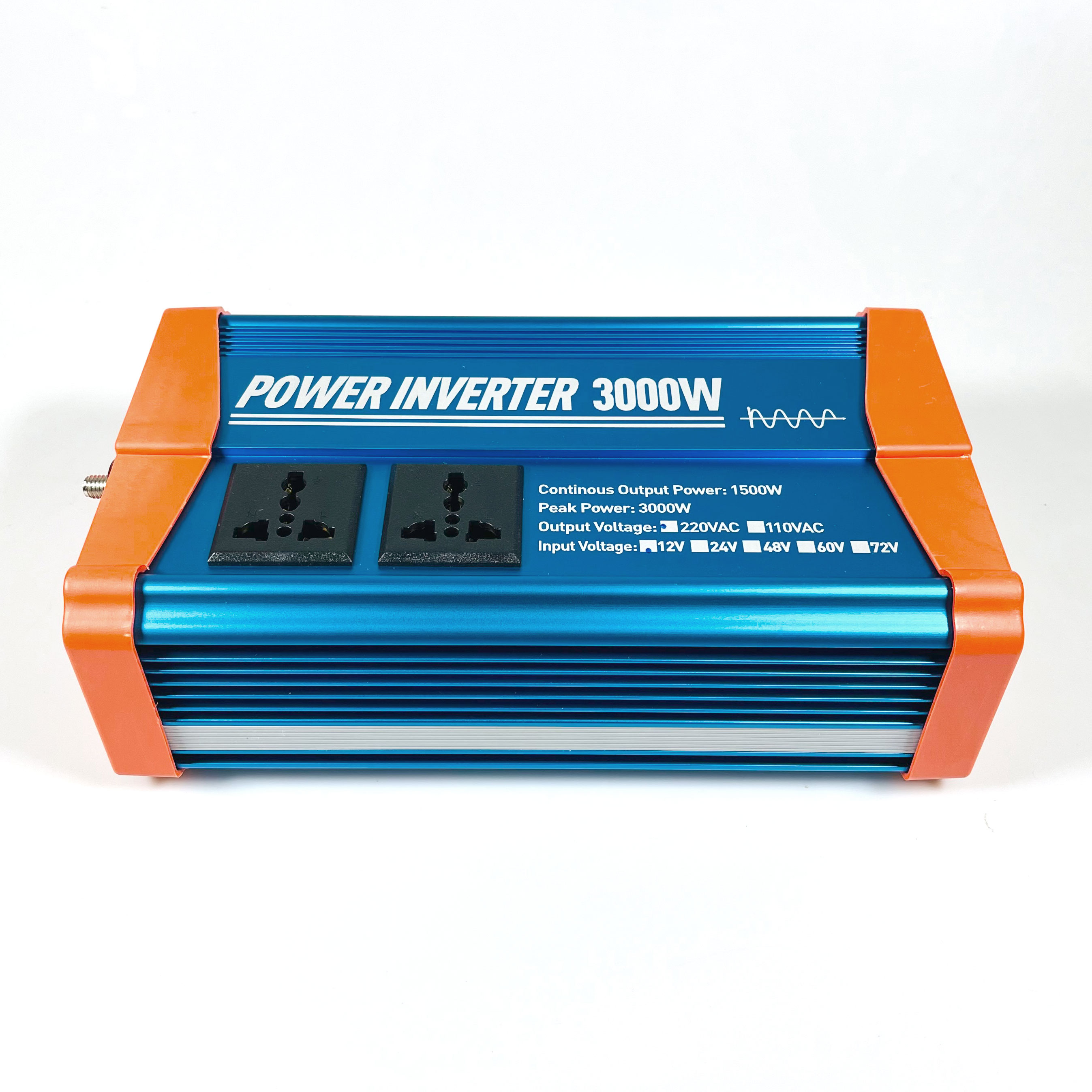 VOKTTA Power Inverter Mobil Pure Sine Wave DC 12V to AC 220V 3000W - VK15