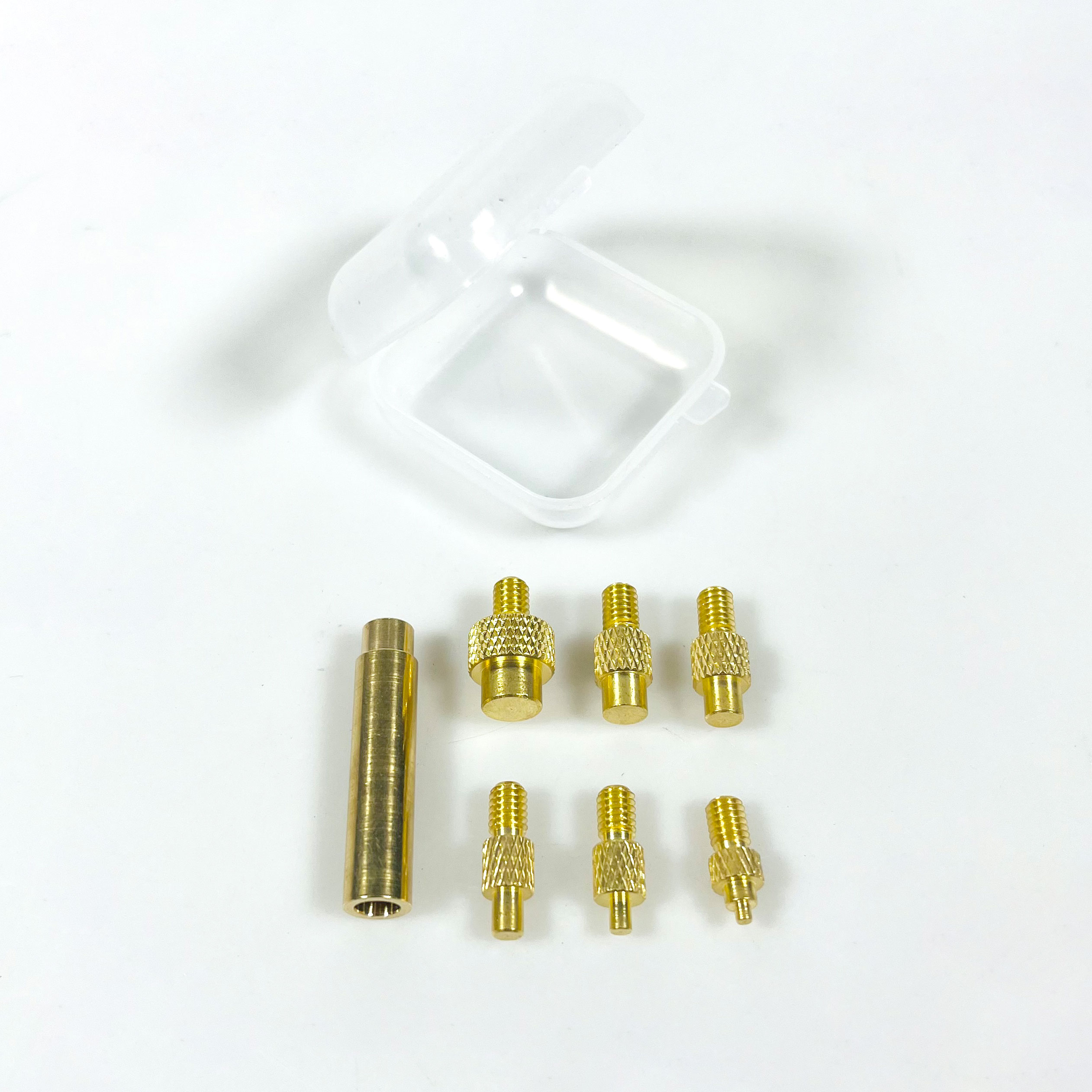 TOAIOT Set Mata Solder Kuningan Iron Tip Brass Insert Nut Kit - TA801