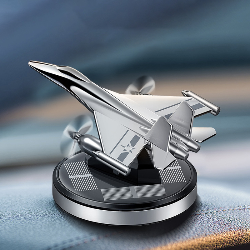 Tefanball Parfum Mobil Dashboard Pesawat Tenaga Surya Car Freshener - F16