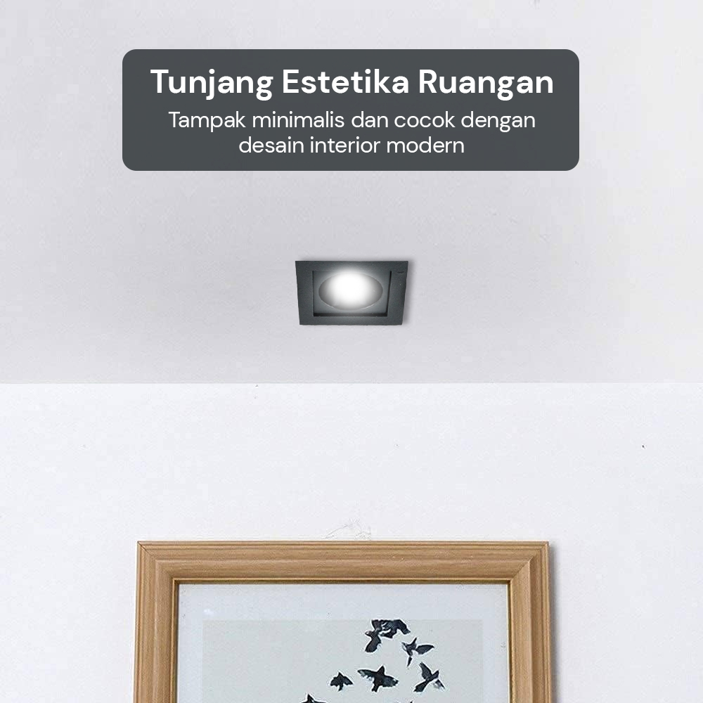 Shengdao Lampu Sorot LED COB Plafon Downlight Natural White 4000K - OM220