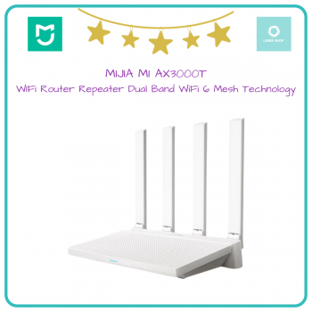 MIJIA MI AX3000T - WIFi Router Repeater Dual Band WiFi 6 Mesh Technolo