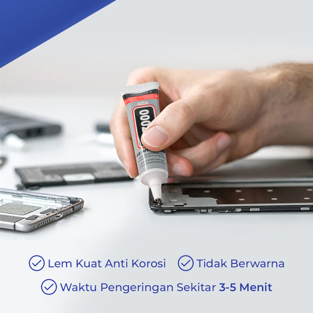 BAO SHUN DA Lem Kuat Serbaguna Power Glue Strong Adhesive 15ml - B-7000