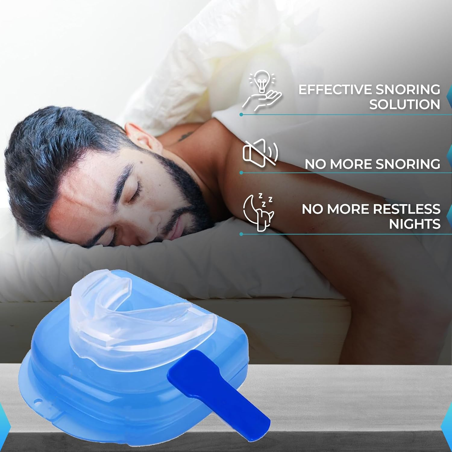 InniFun Alat Bantu Stop Ngorok Snoring Solution Mouthpiece - BC003