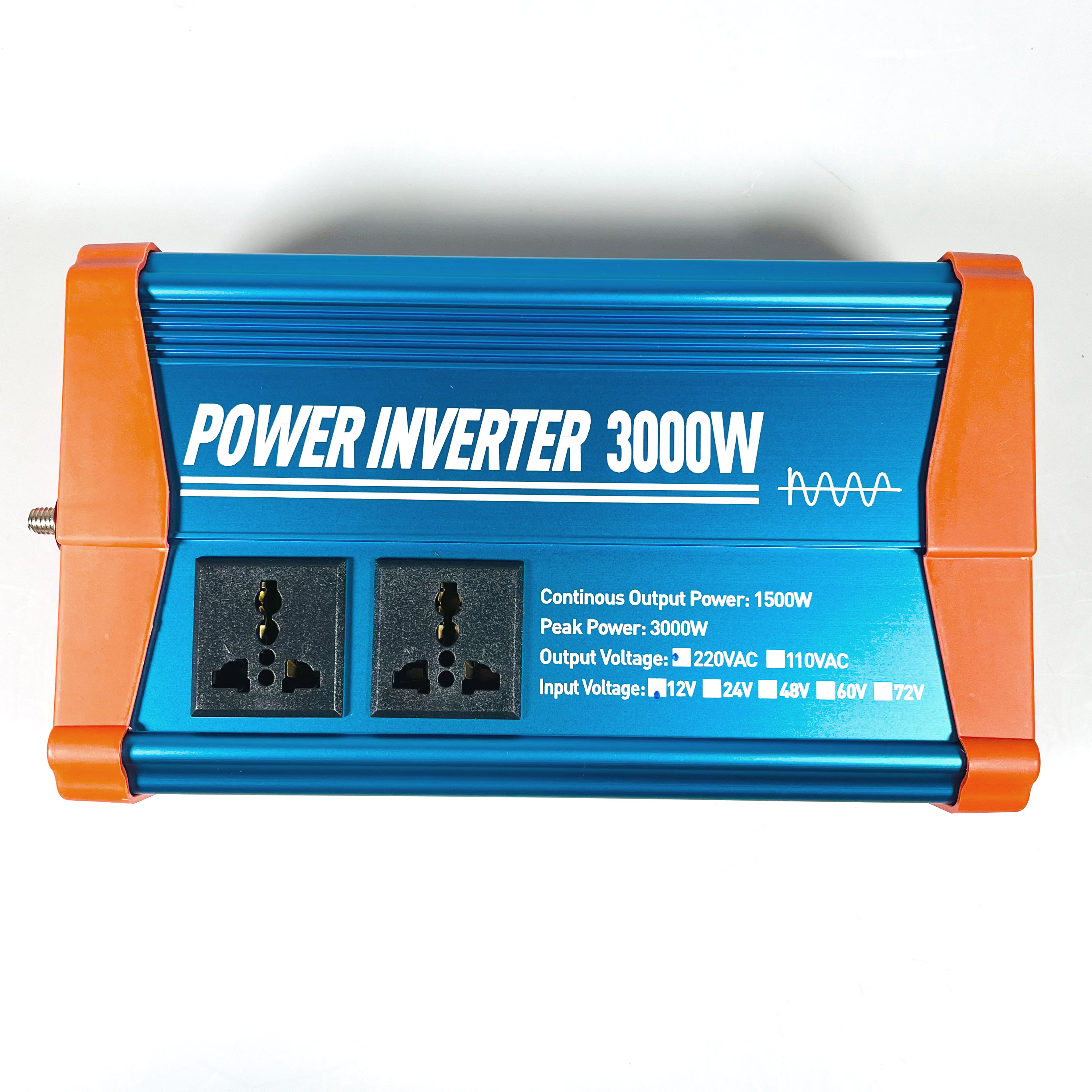 VOKTTA Power Inverter Mobil Pure Sine Wave DC 12V to AC 220V 3000W - VK15