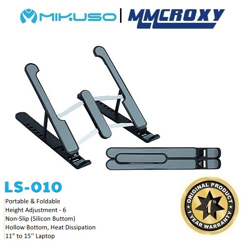 Laptop Stand Mikuso LS-010 Portable And Foldable Anti Slip