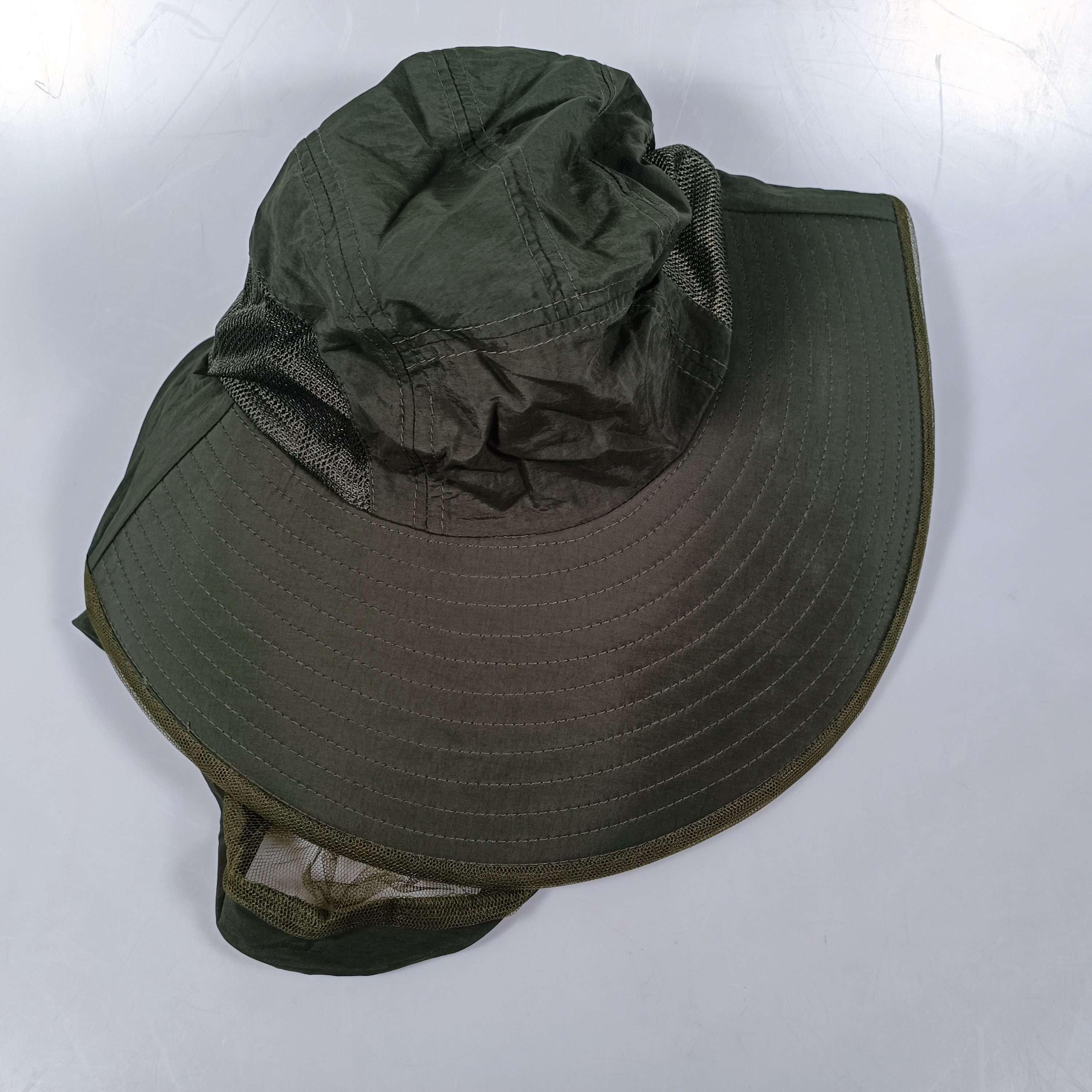 Rhodey Topi Rimba Outdoor Anti Nyamuk UV Protection Boonie Hat - UF122