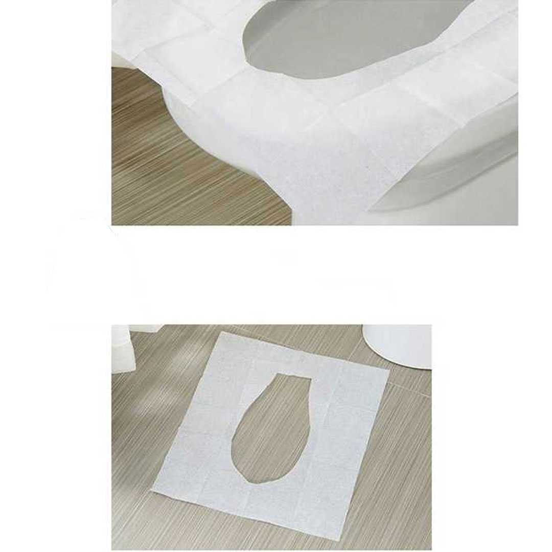 TaffHOME Cover Dudukan Toilet Disposable Seat Cover 5 Pack - IF1 - Gambar 6