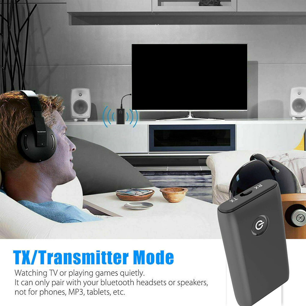 GOOJODOQ Bluetooth 5.3 Transmitter Receiver Rechargeable - B10S