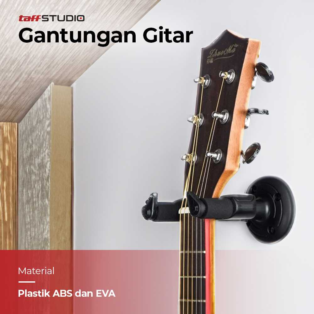 Jual TaffSTUDIO Gantungan Dinding Gitar Back Holder Wall Mount