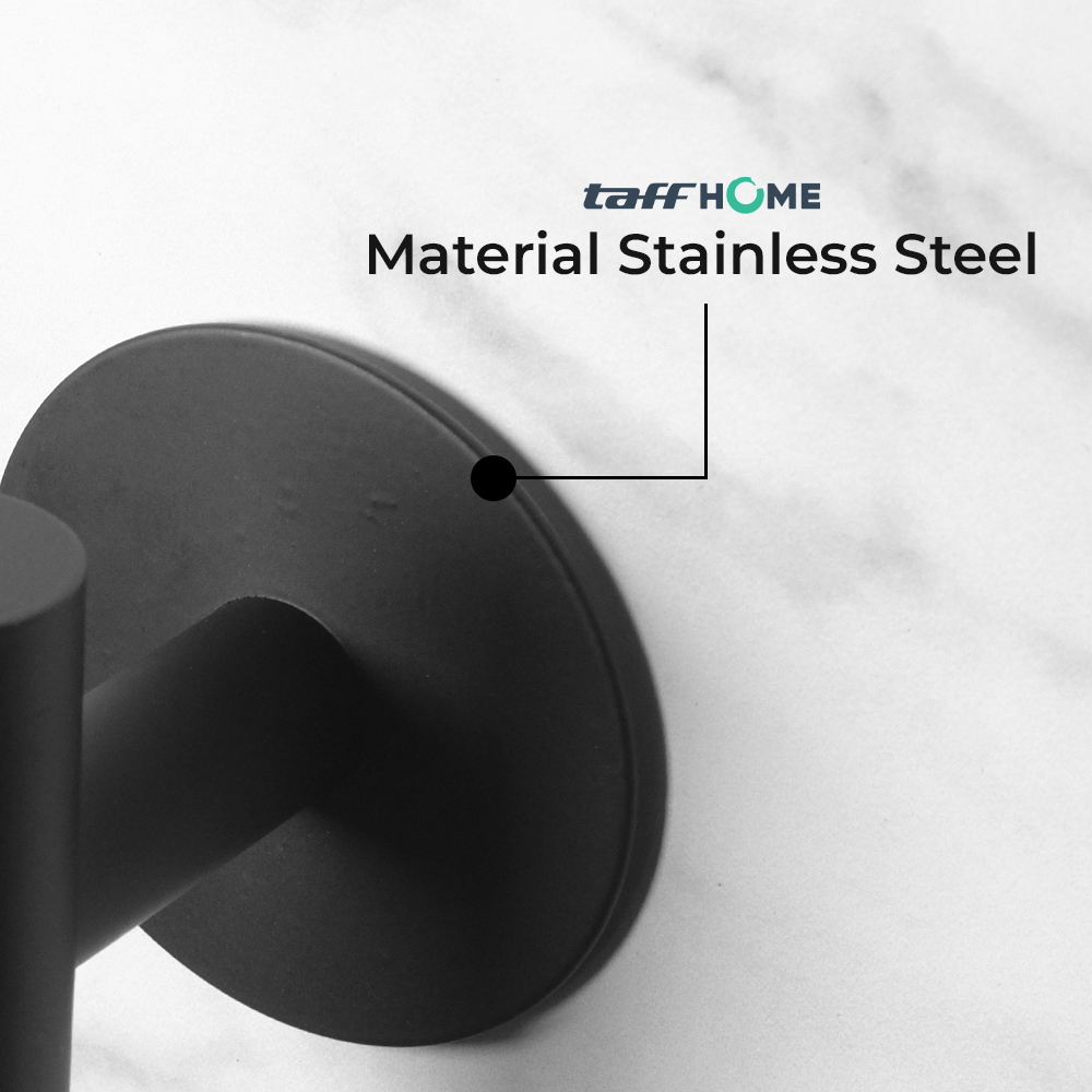 TaffHOME Gantungan Dinding Hook Hanger Stainless Steel 1 PCS - V960