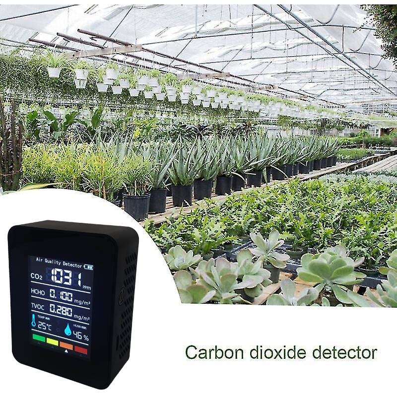 Bekasa Air Quality Detector Tester Kualitas Udara CO2 TVOC HCHO 5in1 - M8