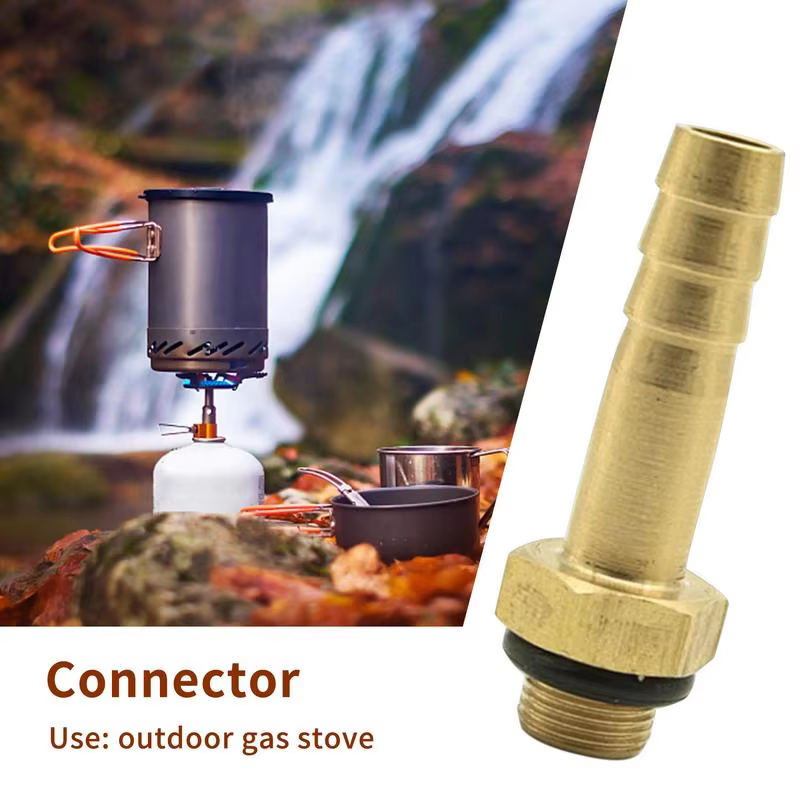 Yingtouman Konverter Kepala Tabung Gas Outdoor Camping 8-10mm Pipe - YTM-78