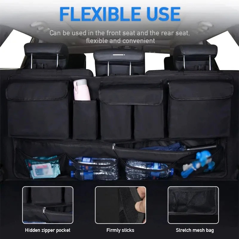 YOITS Car Seat Organizer Tas Kantong Jok Belakang Mobil - YT-107