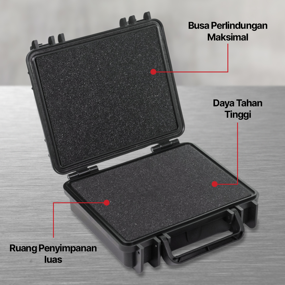 TaffGUARD Kotak Perkakas Multifungsi Storage Tool Box with Sponge - TH5