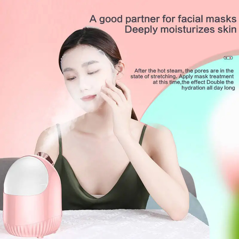 VamsLuna Alat Uap Wajah Face Steamer Cleaning Cold and Hot Spray 280W - S2025