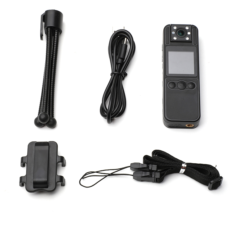 SPANN Body Cam Mini Camera Rotating Lens Night Vision Full HD 1080P - H82