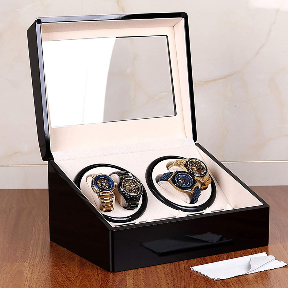 EB Kotak Display Jam Tangan Automatic Winding Watch Box 4 Slot - EB220