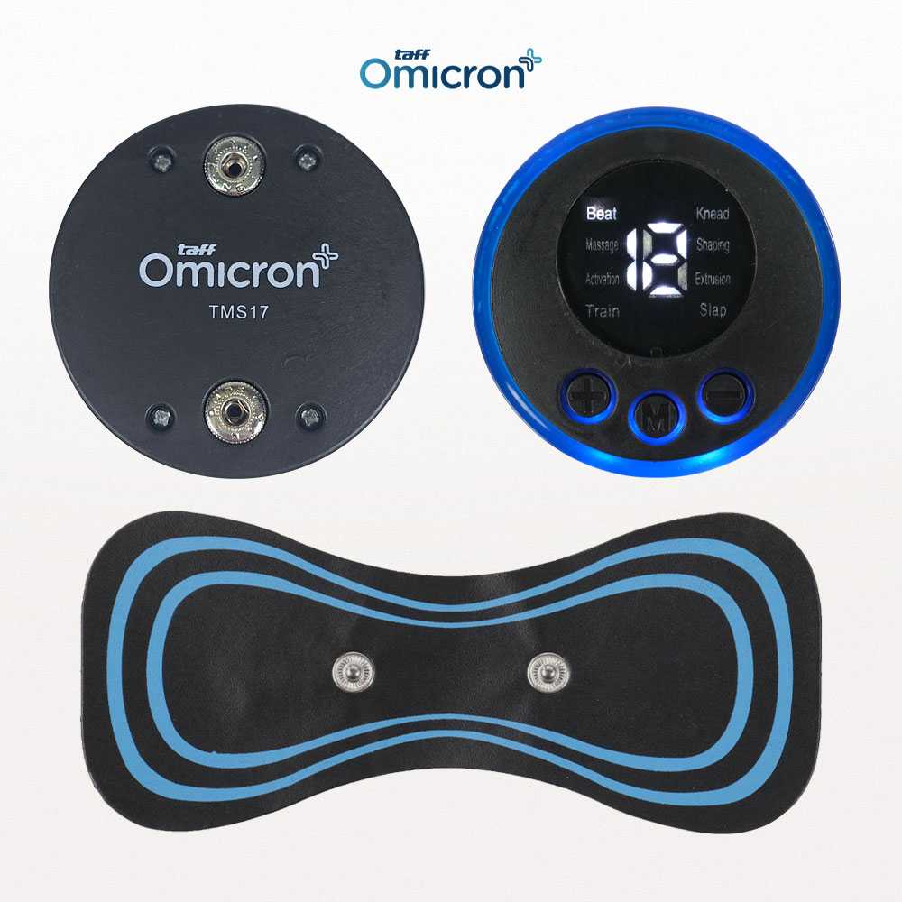 TaffOmicron Alat Pijat Elektrik Tempel EMS Terapi Leher Massager - TMS17 - Gambar 2