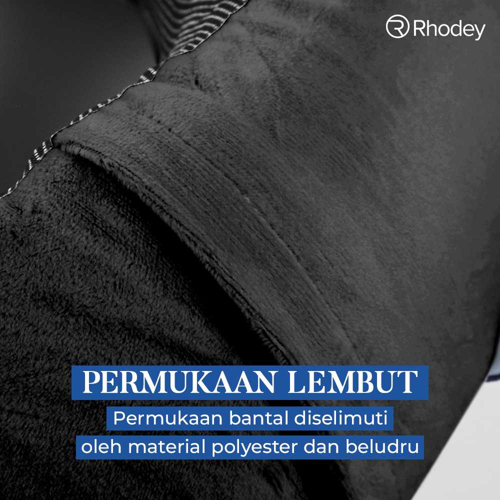 Rhodey Travel-O Bantal Leher Travel Memory Foam U-Shaped Neck Pillow - SR43 - Gambar 4