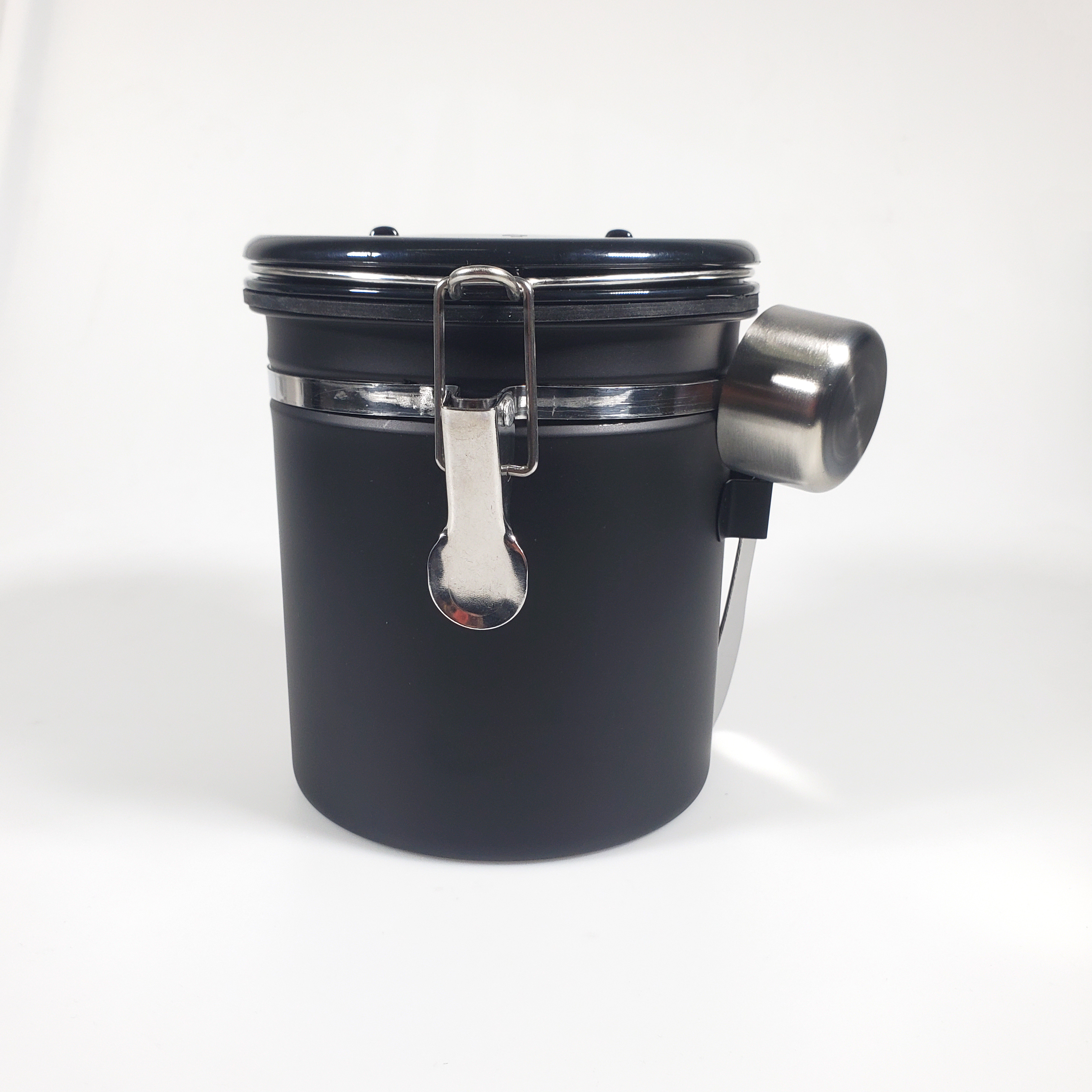 LISM Toples Stainless Penyimpanan Biji Kopi Rekam Tanggal Storage Jar - MSS19