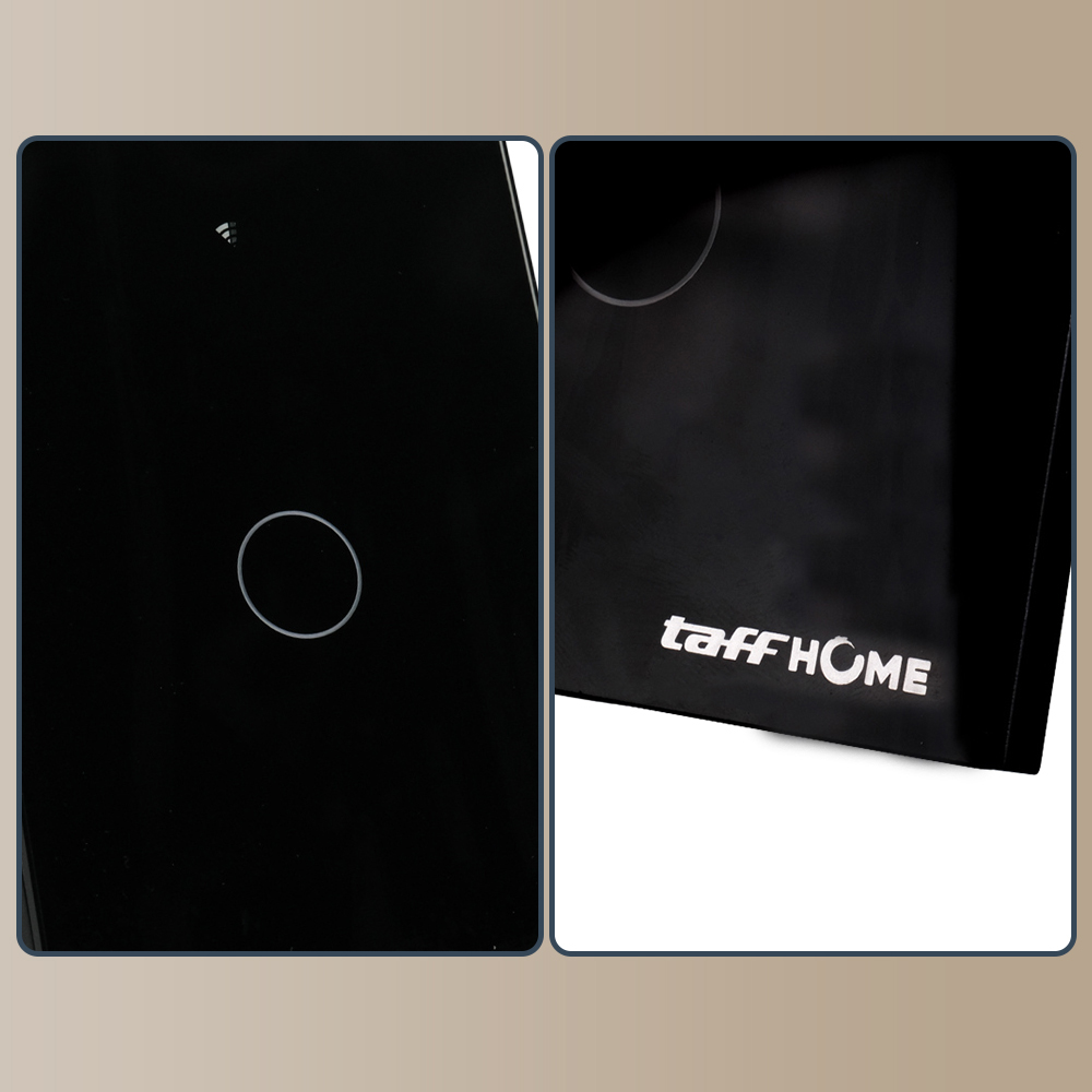 TaffHOME Saklar Lampu Wireless WiFi Remote Tuya Alexa Touch Control - TH72