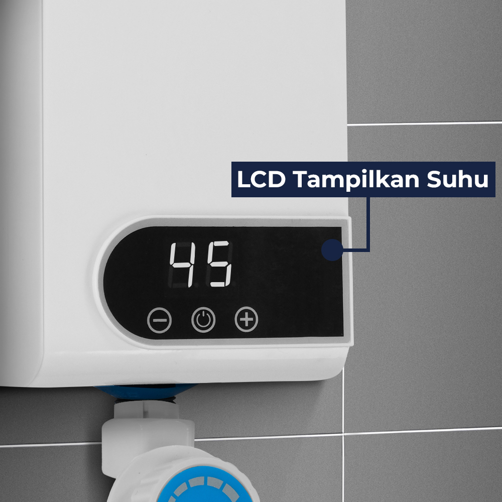 SHARB Pemanas Air Listrik Water Heater SUS Heating System Shower 5500W - RYK-010