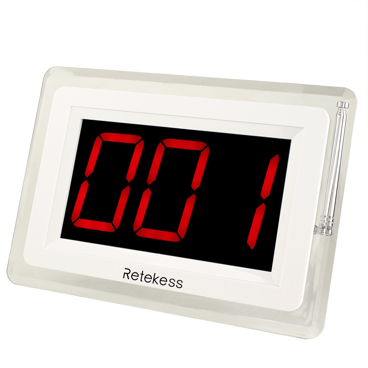 RETEKESS Wireless Calling Receiver System LED Mesin Antrian Speaker - T114
