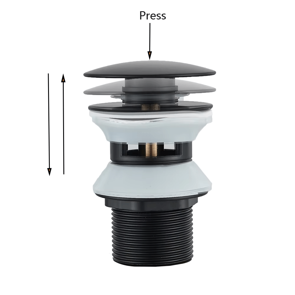 Senlesen Bathroom Sink Drainer Stainless Steel with Overflow Hole - SEN01