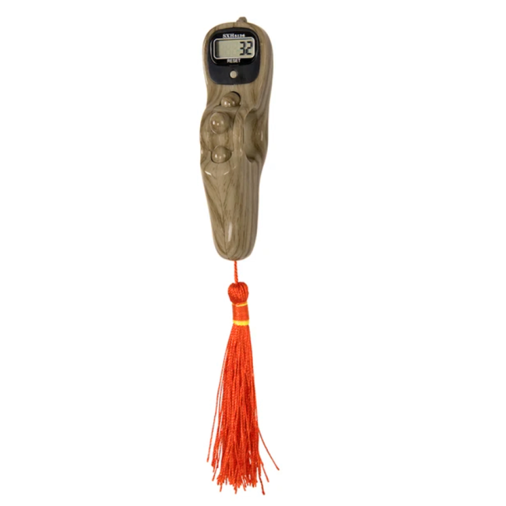 APWIKOGER Tasbih Digital Kayu LCD Wooden Portable Beads Counter - AO242