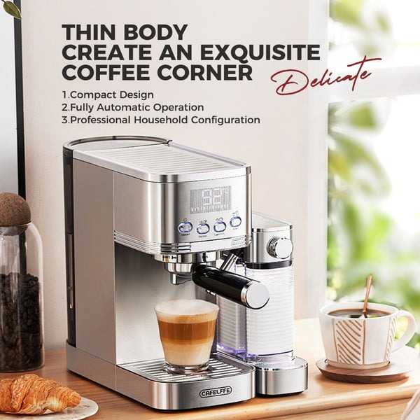 Jual Cafelffe Mesin Kopi Espresso Coffee Maker Frother 20 Bar