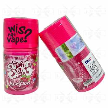 Slank Koepoe Skittles Strawberry 60ml - Liquid Vape by TigaC