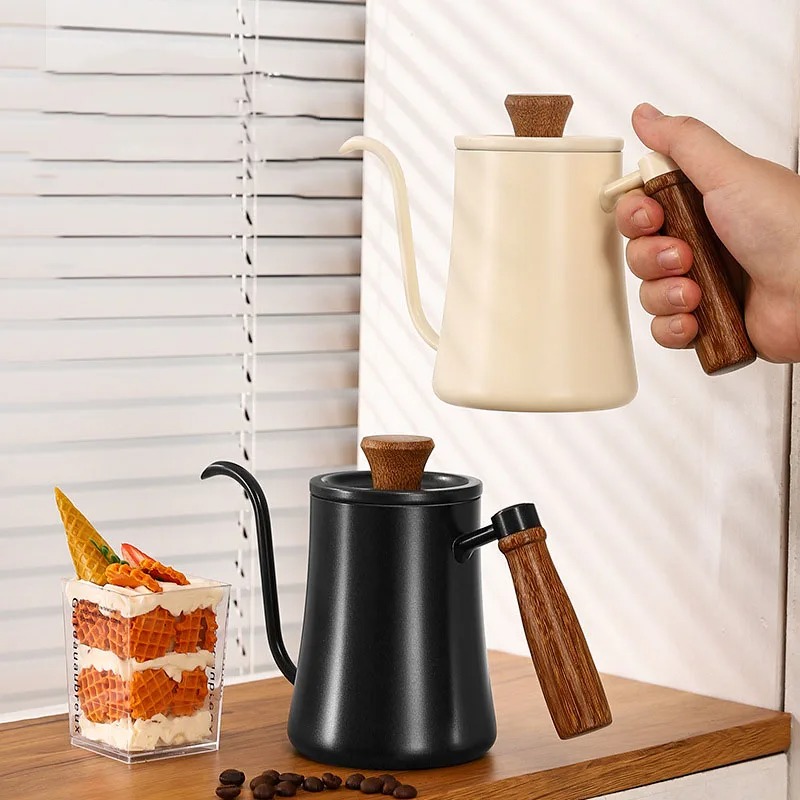 One Two Cups Teko Kopi Leher Angsa Gooseneck Pour Over Kettle 500ml - K55