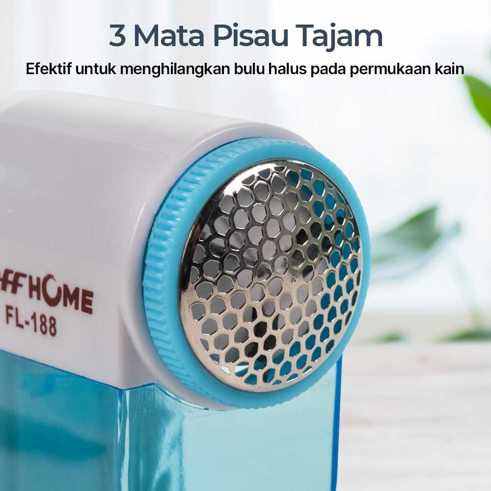 TaffHOME Pencukur Bulu Pakaian Electric Cloth Fabric Shaver - FL-188 - Gambar 4