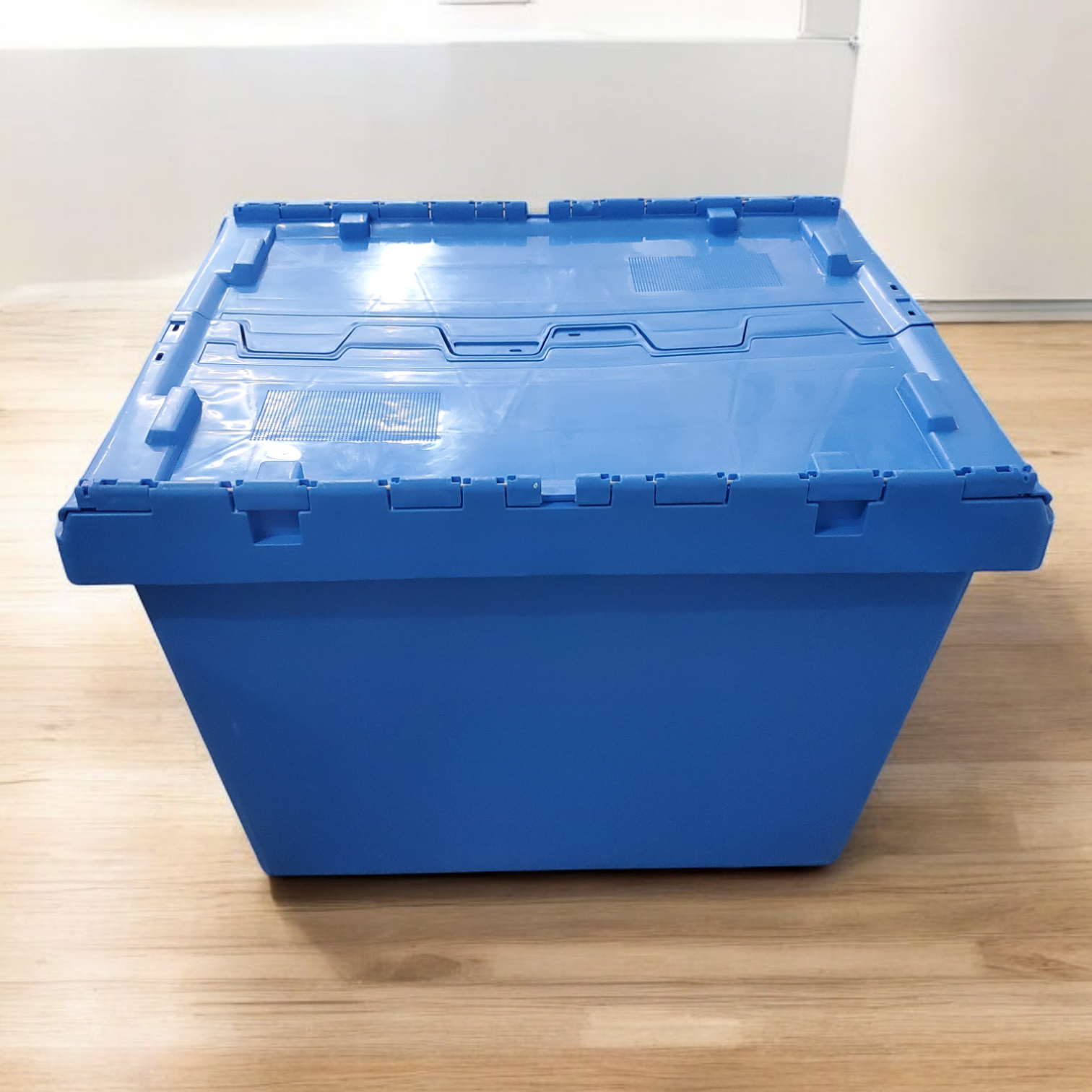 WLL Box Container Plastik Logistik Industri Stackable 50kg 80L - WL-58